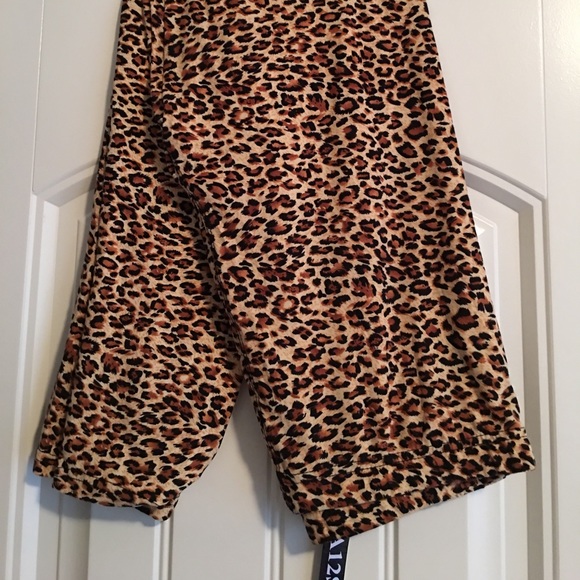 Plus size leopard leggings - Picture 1 of 1